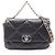 Borsa a spalla matelassé Chanel 19 Disneuf Nero