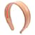 Fascia per Capelli Grace Hermès Marrone Pelle