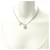 Collana Chanel con strass e perle artificiali Bianco D'oro  - vista 5