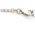 Collana Chanel con strass e perle artificiali Bianco D'oro  - vista 9