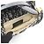 Borsa a tracolla Mini Jacquard Oblique Christian Dior Crudo Blu navy - vista 3