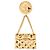Spilla placcata in oro Chanel Coco Mark D'oro