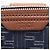 Borsa a Spalla Fendi Double Baguette Zucca Marrone Blu navy - vista 5
