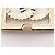 NUOVE ORECCHINI CHANEL LOGO CC QUADRATO STRASS ORO D'oro - vista 4