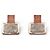 NEUE CHANEL CC LOGO QUADRAT NUMMER 5 ROSA STEIN OHRRINGE Golden