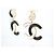 NEUE CHANEL LOGO CC & CHA NEL METALL-OHRRINGE Golden - Ansicht 2