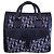 Borsa Dior Trotter in tela monogrammata e pelle nera Nero Bianco