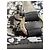 Borsa Dior Trotter in tela monogrammata e pelle nera Nero Bianco - vista 11