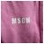 Pantalones de chándal rosa con estampado de logo MSGM Castaño - vista 2
