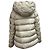 Moncler Chitalpa Down Puffer Jacket in White Polyamide Cream - view 3