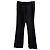 Pantaloni Bootcut Amiri in Viscosa Nera Nero
