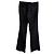 Pantaloni Bootcut Amiri in Viscosa Nera Nero - vista 2