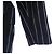 Cappotto a righe Mackintosh Nero - vista 6