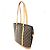Borsa Babylone in Tela Monogram Louis Vuitton Marrone - vista 3