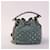 Bolso bucket Valentino Garavani Rockstud en cuero acolchado teal Azul  - vista 3