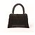 Bolso Balenciaga Hourglass en jeans patchwork negro - vista 3