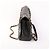 Borsa Chanel Mademoiselle Double Flap in pelle di agnello nera Nero - vista 3