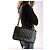 Borsa Chanel Mademoiselle Double Flap in pelle di agnello nera Nero - vista 7