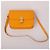 Céline Borsa Classic Box Pelle di Vitello Gialla Arancione - vista 6