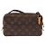 Louis Vuitton Pochette Marly Bandouliere Monogram Canvas Castaño - vista 2