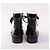 Botas de combate Saint Laurent William de cuero negro 38,5 - vista 2