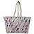 Fendi Multicolor Zucca Spalmati Roll Tote Bag Mehrfarben