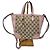 Borsa a tracolla Gucci Small GG Canvas Bree Beige/Rosa