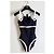 Bañador chanel coleccion Blanco Azul marino - vista 2