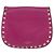Borsa a tracolla mini Rockstud Saddle in pelle di Valentino Garavani Rosa - vista 2