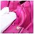 Borsa a tracolla mini Rockstud Saddle in pelle di Valentino Garavani Rosa - vista 7