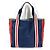 Borsa Tote Gucci Hysteria Logo Rosso Blu navy - vista 2