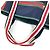 Borsa Tote Gucci Hysteria Logo Rosso Blu navy - vista 8