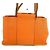 Hermès HERMES Cabag Elan PM Borsa a Spalla/Borsa Tote Arancione - vista 3