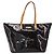 Borsa Louis Vuitton Bellevue Monogram Vernis GM Bordò