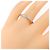 Tiffany & Co Anello Milgrain Tiffany in Platino - vista 4