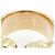 Anello Cartier 2C in oro tricolore 18K D'oro - vista 3