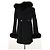 Sprung Frères Black wool coat - view 4