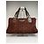 Vintage Givenchy Wildleder Monogramm Handtasche Braun - Ansicht 8