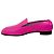Mocasines Angela de piel de cordero rosa Laurence Dacade - vista 3