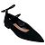 Ballerine Ilona in Camoscio Nero di Laurence Dacade