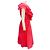 Fuchsia 2021 Rüschensilk-Chiffon Cocktailkleid von Chanel Pink - Ansicht 2