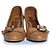 Chloé, brauner Leder-Loafer-Pump - Ansicht 5