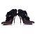 Botines marrones con pelo Salvatore Ferragamo Castaño - vista 3