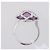 Anillo de cóctel Chopard Imperiale Amatista Diamante en oro blanco de 18k, Talla 51 EU - vista 5