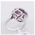 Anillo de cóctel Chopard Imperiale Amatista Diamante en oro blanco de 18k, Talla 51 EU - vista 6