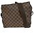 Borsa a mano Naviglio Damier Louis Vuitton Marrone