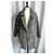ISABEL MARANT ETOILE Superb Jaqueta de Tweed ¾ Cinza - vista 2
