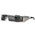 Occhiali da sole Dior di Galliano SS03 Punk Wrap Mask Argento