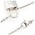 Collana Choker in Argento Sterling Lockit Louis Vuitton - vista 3