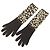 Gonmaille-Handschuhe Louis Vuitton M58347 Dunkelbraun